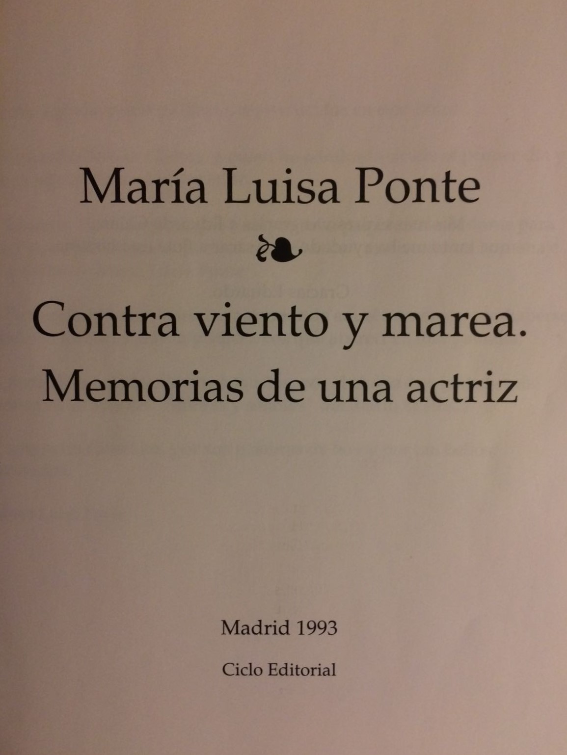 Maria
              Luisa Ponte memorias